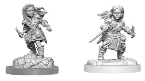 D&D Nolzur’s Marvelous Miniatures: W20 - Halfing Rogue Female