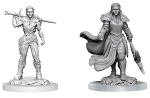 D&D Nolzur’s Marvelous Miniatures: W20 - Orc Fighter Female