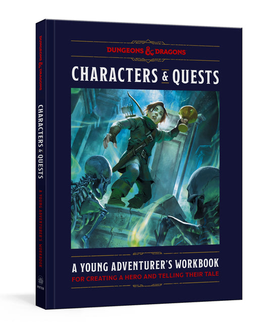 Characters and Quests, A Young Adventurers Workbook (Hard Cover)