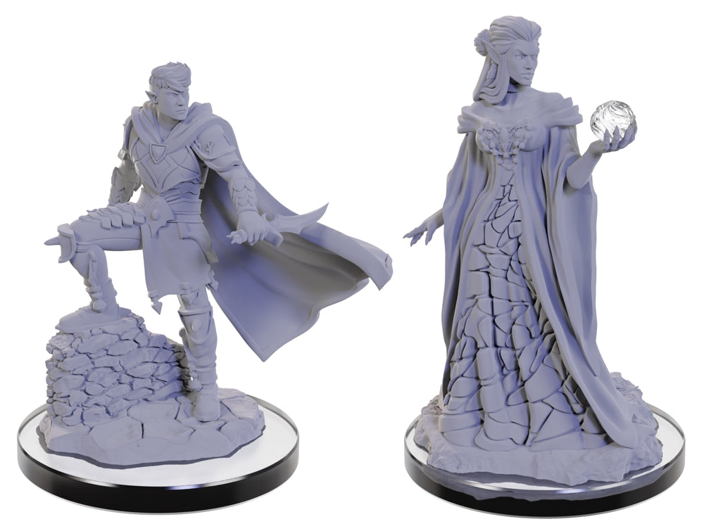 Critical Role Unpainted Miniatures: W05 Xhorhasian Mage & Xhorhasian Prowler
