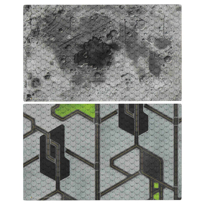 BattleTech - BattleMat, FieldTech Alpha Strike Lunar/City