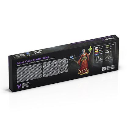 Vallejo Game Color Set: Starter Value Set (10), 18 ml.