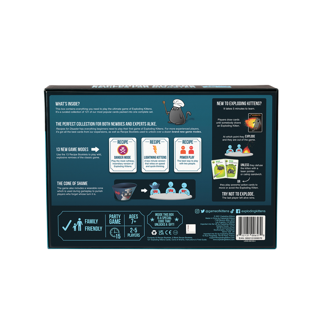 Exploding Kittens Recipes For Disaster