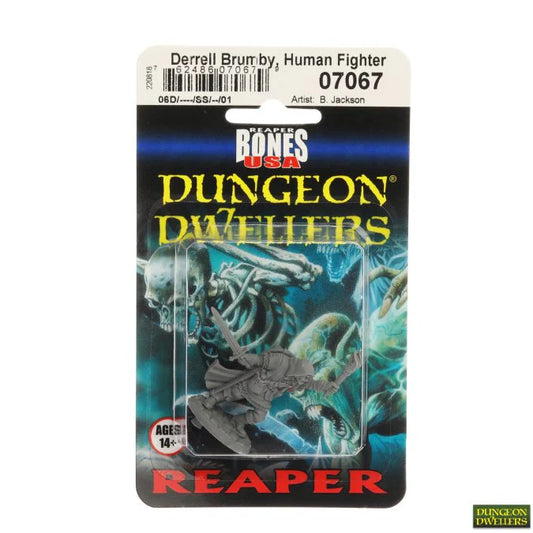 Dungeon Dwellers Bones:  Derrell Brumby, Human Fighter