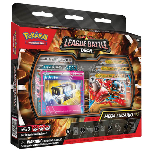POKEMON MEGA LUCARIO EX LEAGUE BATTLE DECK