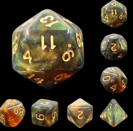 Foam Brain - Nightingale RPG Dice Set