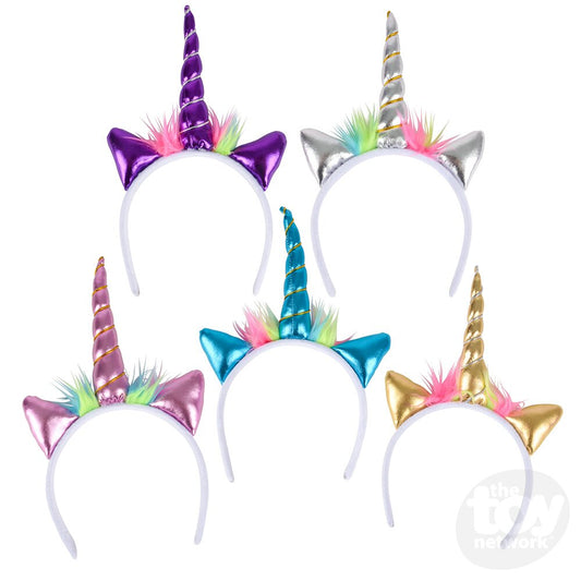 Metallic Unicorn Headband
