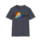 Not Just Gamin' Pride Unisex Softstyle T-Shirt