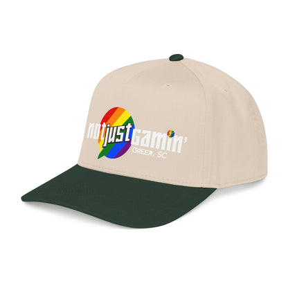 Not Just Gamín' Pride Baseball Cap