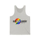 Not Just Gamin' Pride Unisex Jersey Tank