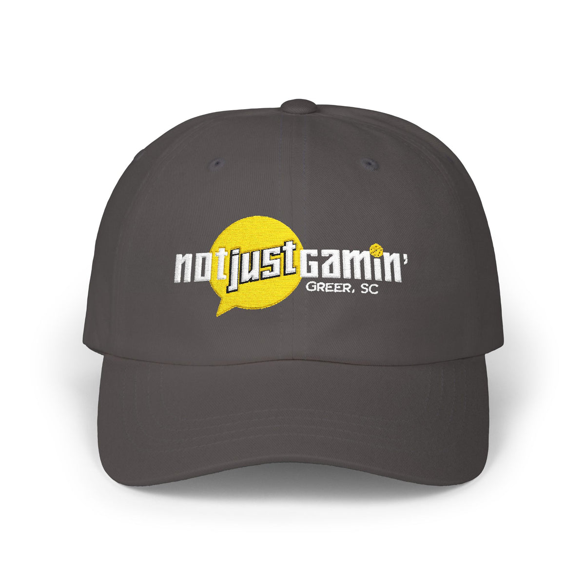Not Just Gamin' Embroidered Casual Baseball Hat