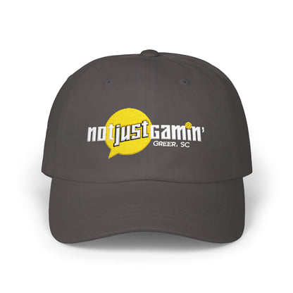 Not Just Gamin' Embroidered Casual Baseball Hat