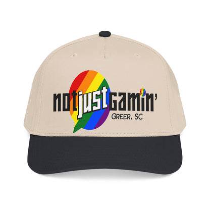 Not Just Gamín' Pride Baseball Cap
