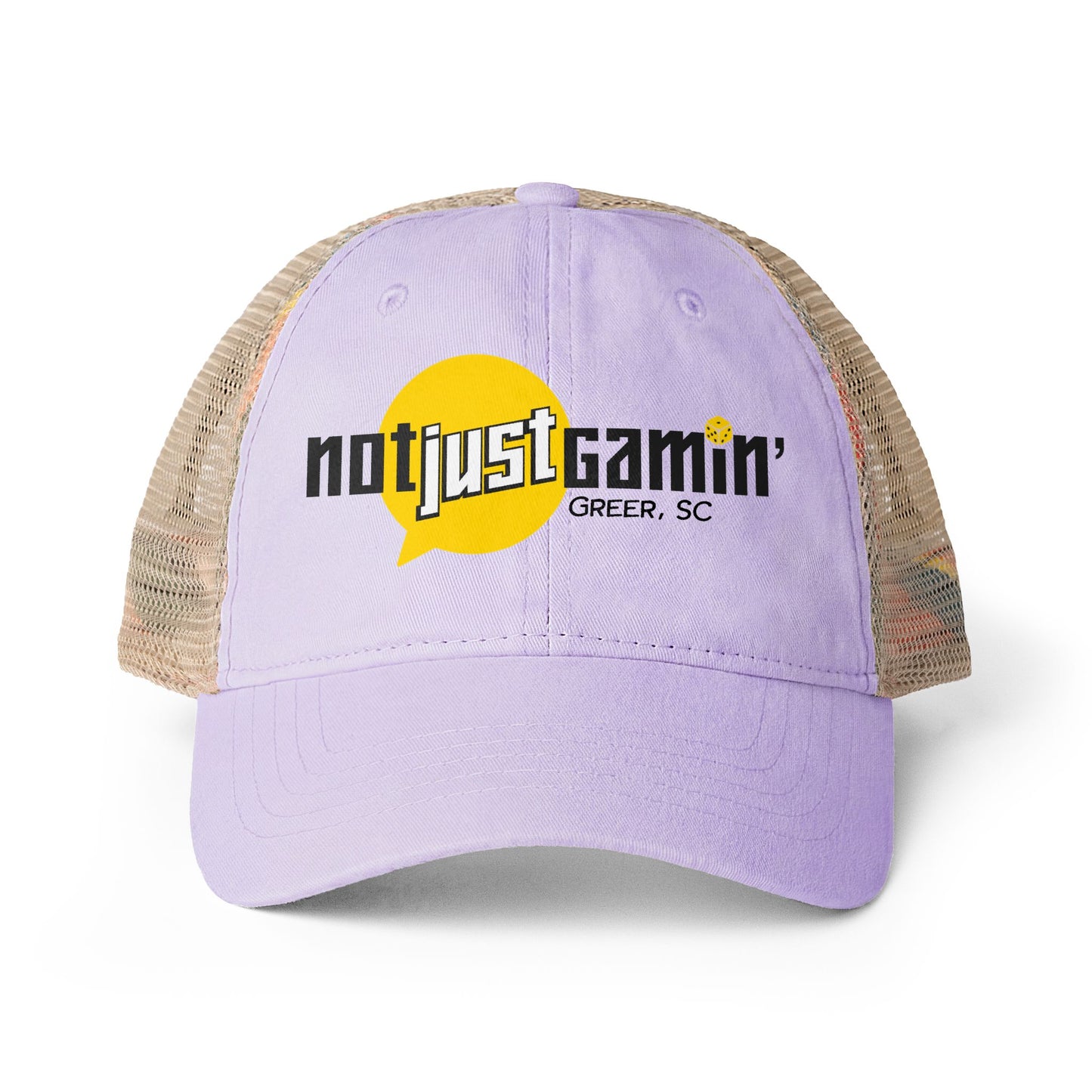 Not Just Gamin' Women's Washed Mesh-Back Cap