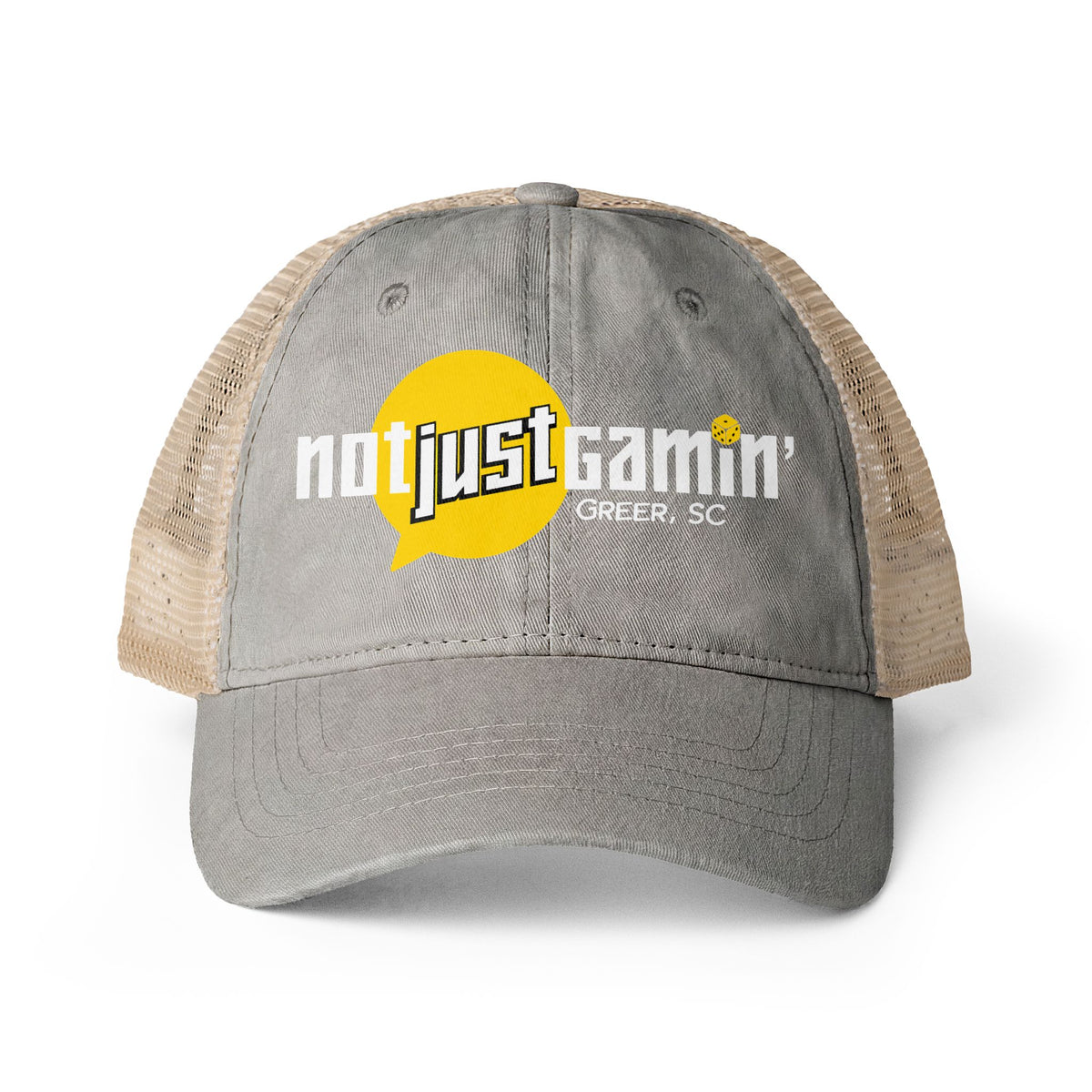 Not Just Gamin' Women's Washed Mesh-Back Cap