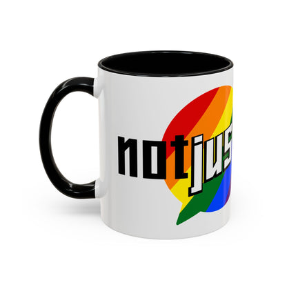 Not Just Gamin' Pride Painting Mug