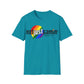 Not Just Gamin' Pride Unisex Softstyle T-Shirt