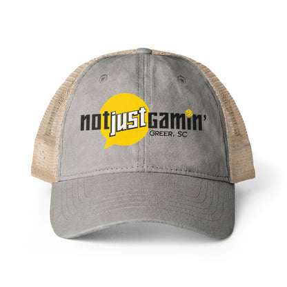 Not Just Gamin' Women's Washed Mesh-Back Cap