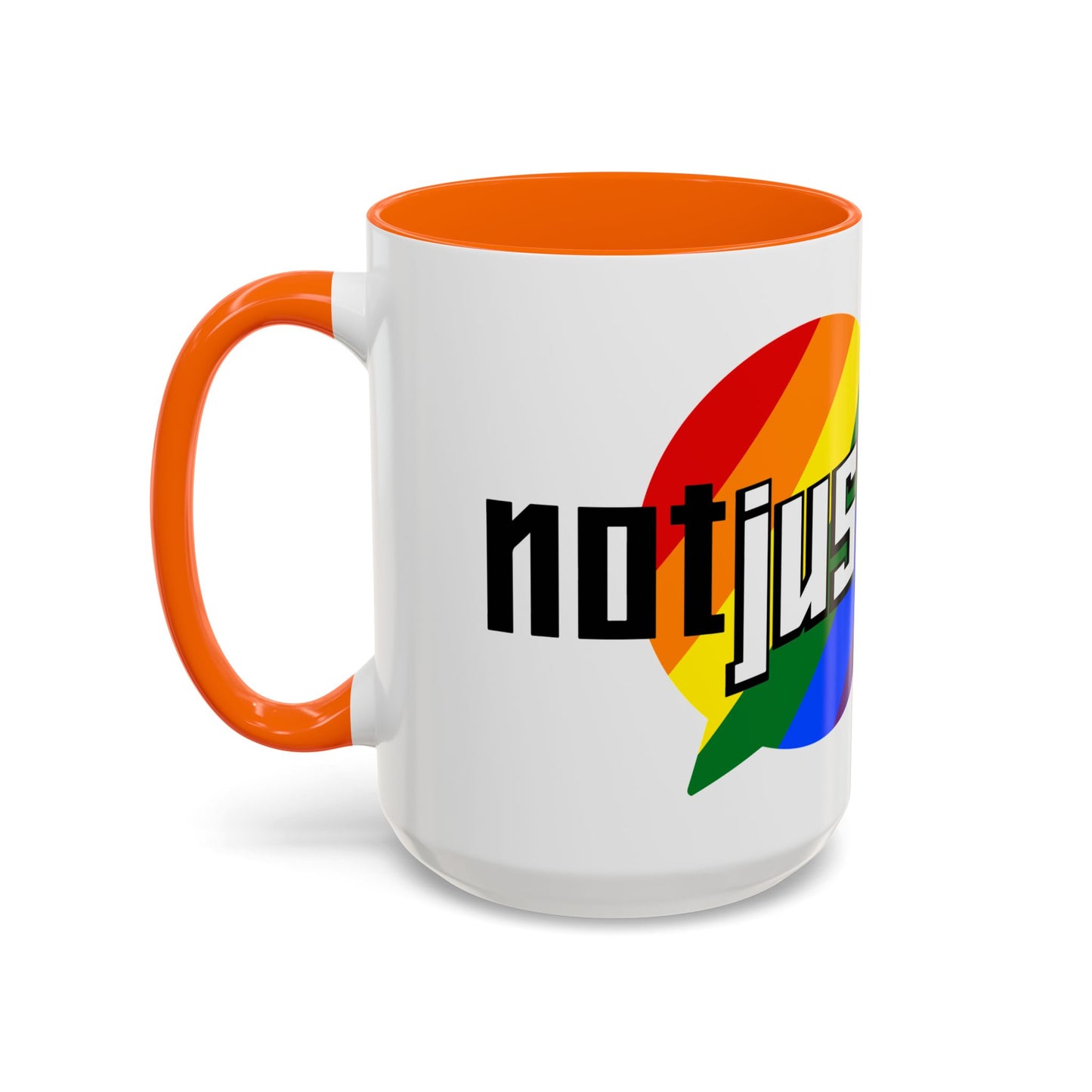 Not Just Gamin' Pride Painting Mug