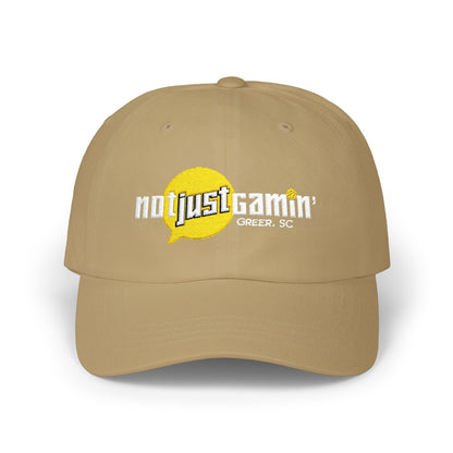 Not Just Gamin' Embroidered Casual Baseball Hat