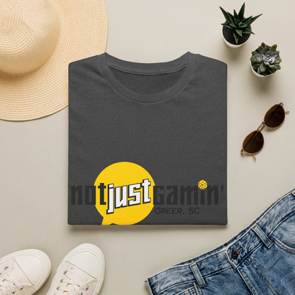 Not Just Gamin' T-Shirt — Greer, SC Retro Gaming Tee