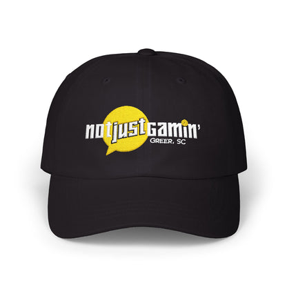 Not Just Gamin' Embroidered Casual Baseball Hat