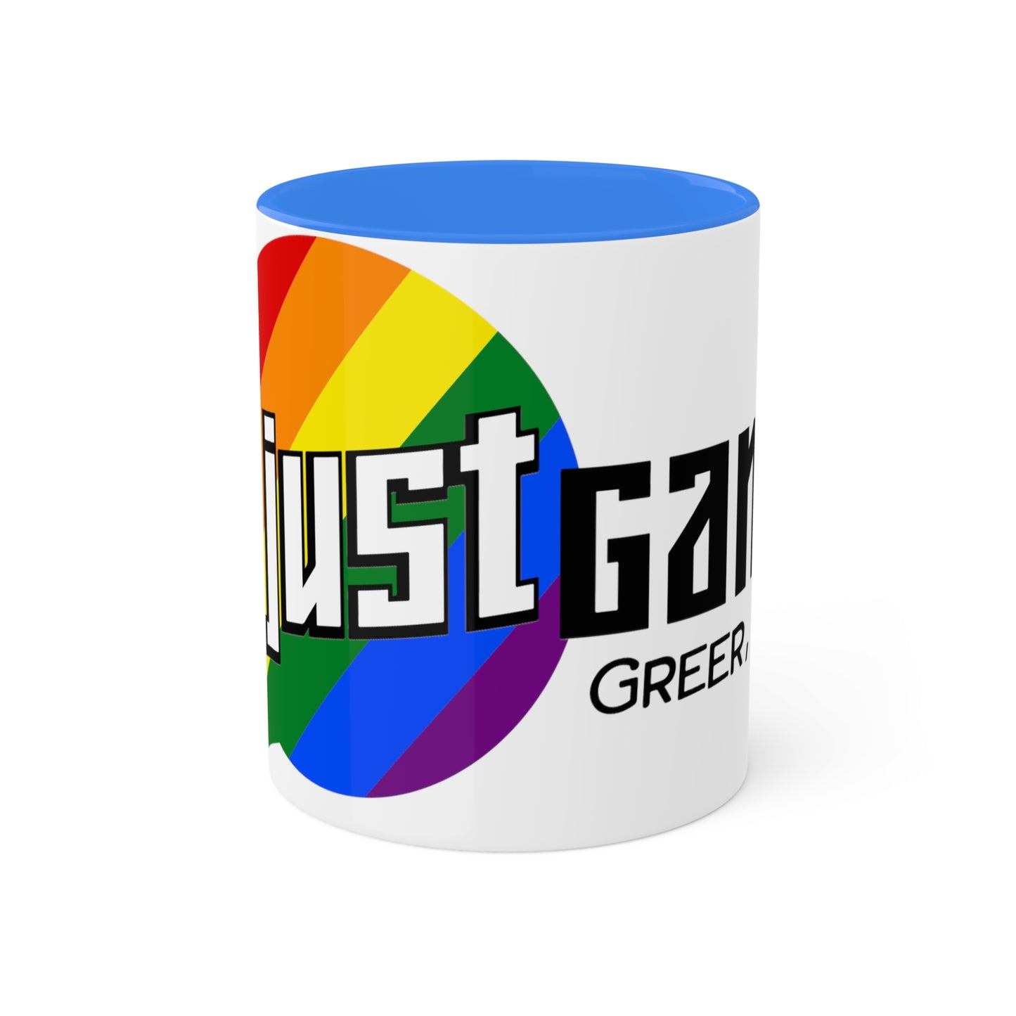 Not Just Gamin' Pride Paint Night Mugs, 11oz