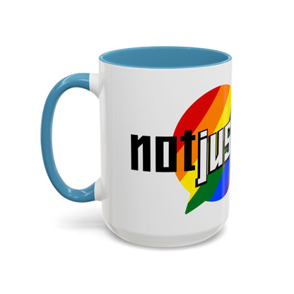 Not Just Gamin' Pride Painting Mug