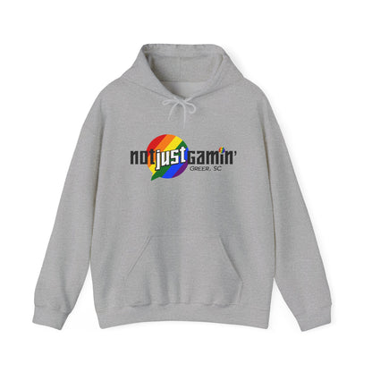Not Just Gamin' Pride Unisex Heavy Blend™ Hooded Sweatshirt