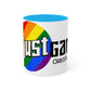 Not Just Gamin' Pride Paint Night Mugs, 11oz