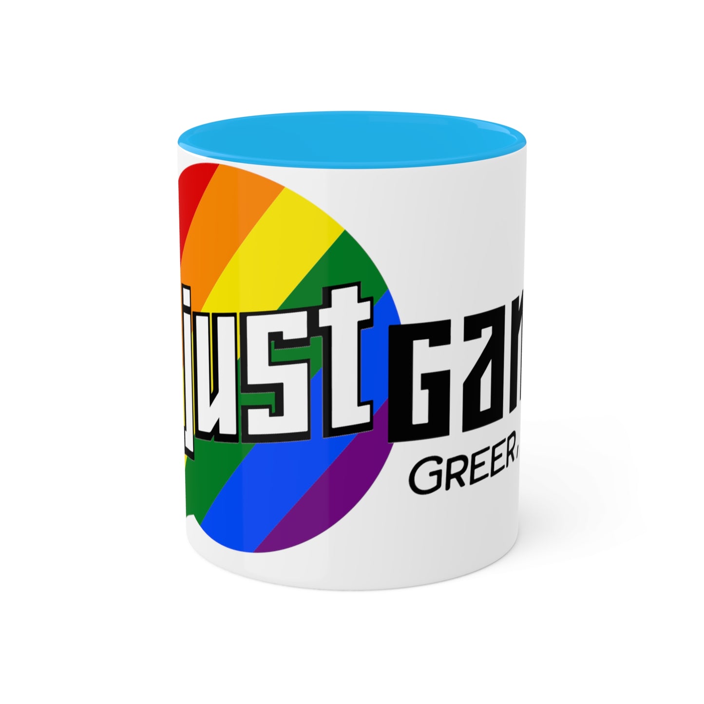 Not Just Gamin' Pride Paint Night Mugs, 11oz