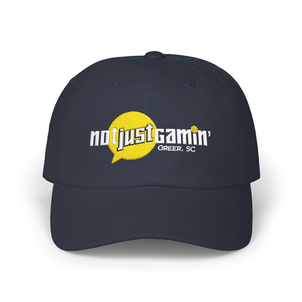 Not Just Gamin' Embroidered Casual Baseball Hat