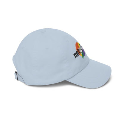 Not Just Gamin' Pride Embroidered Casual Baseball Hat