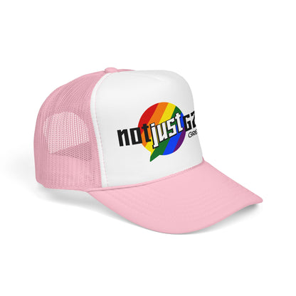 Not Just Gamin' Pride Foam Trucker Hat