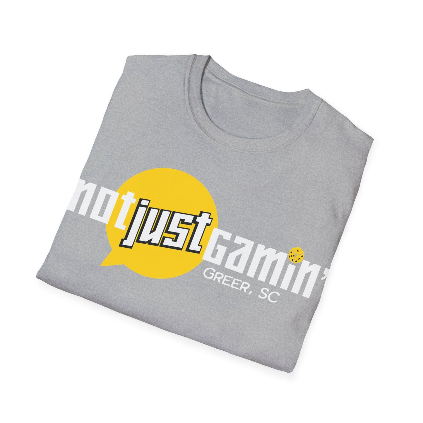 Not Just Gamin' Unisex Softstyle T-Shirt