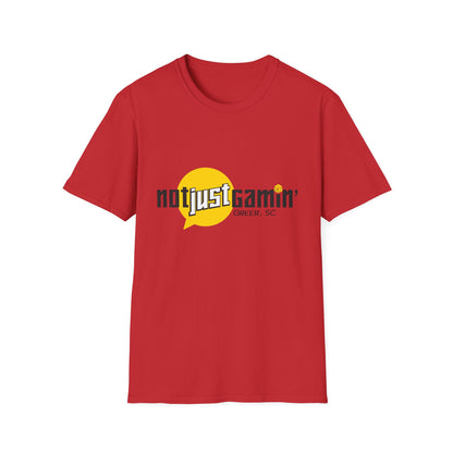Not Just Gamin' T-Shirt — Greer, SC Retro Gaming Tee