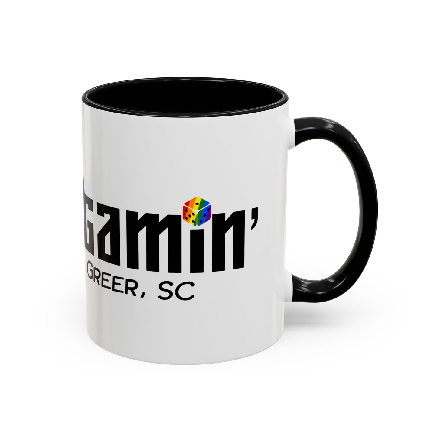 Not Just Gamin' Pride Painting Mug