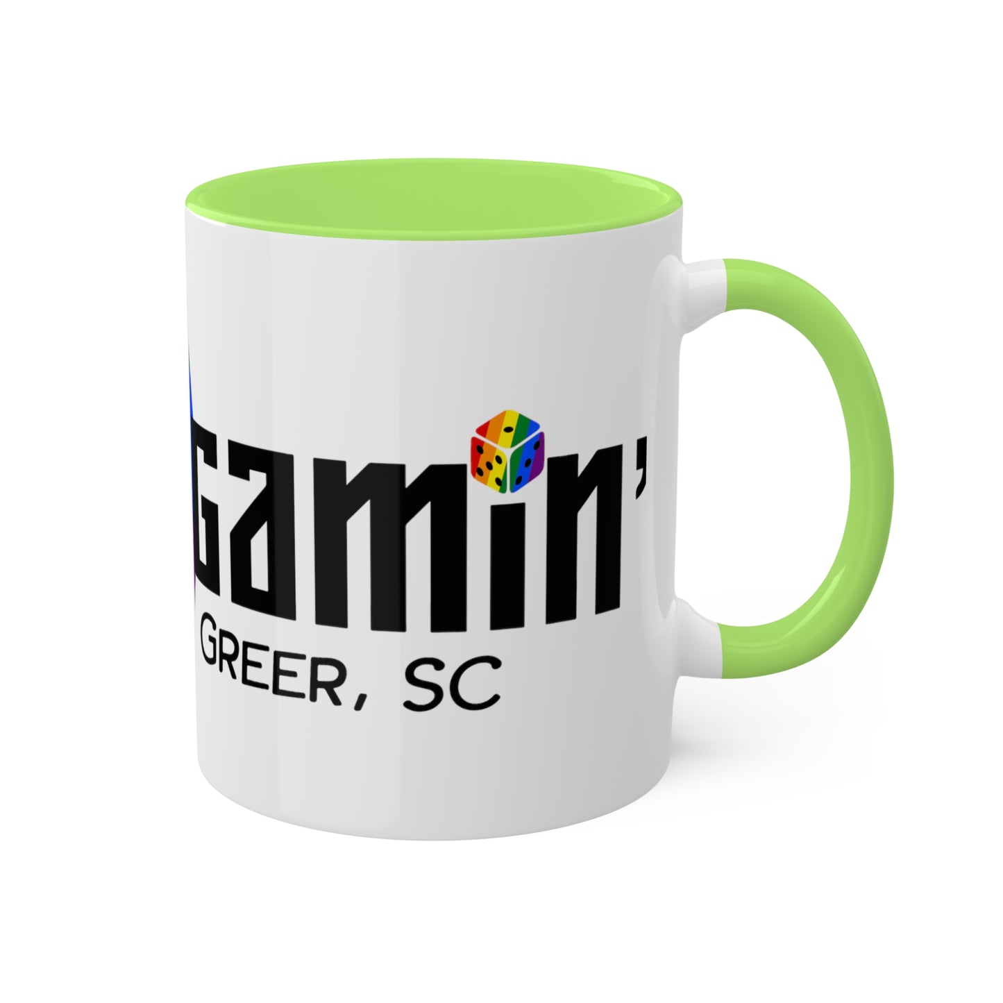 Not Just Gamin' Pride Paint Night Mugs, 11oz