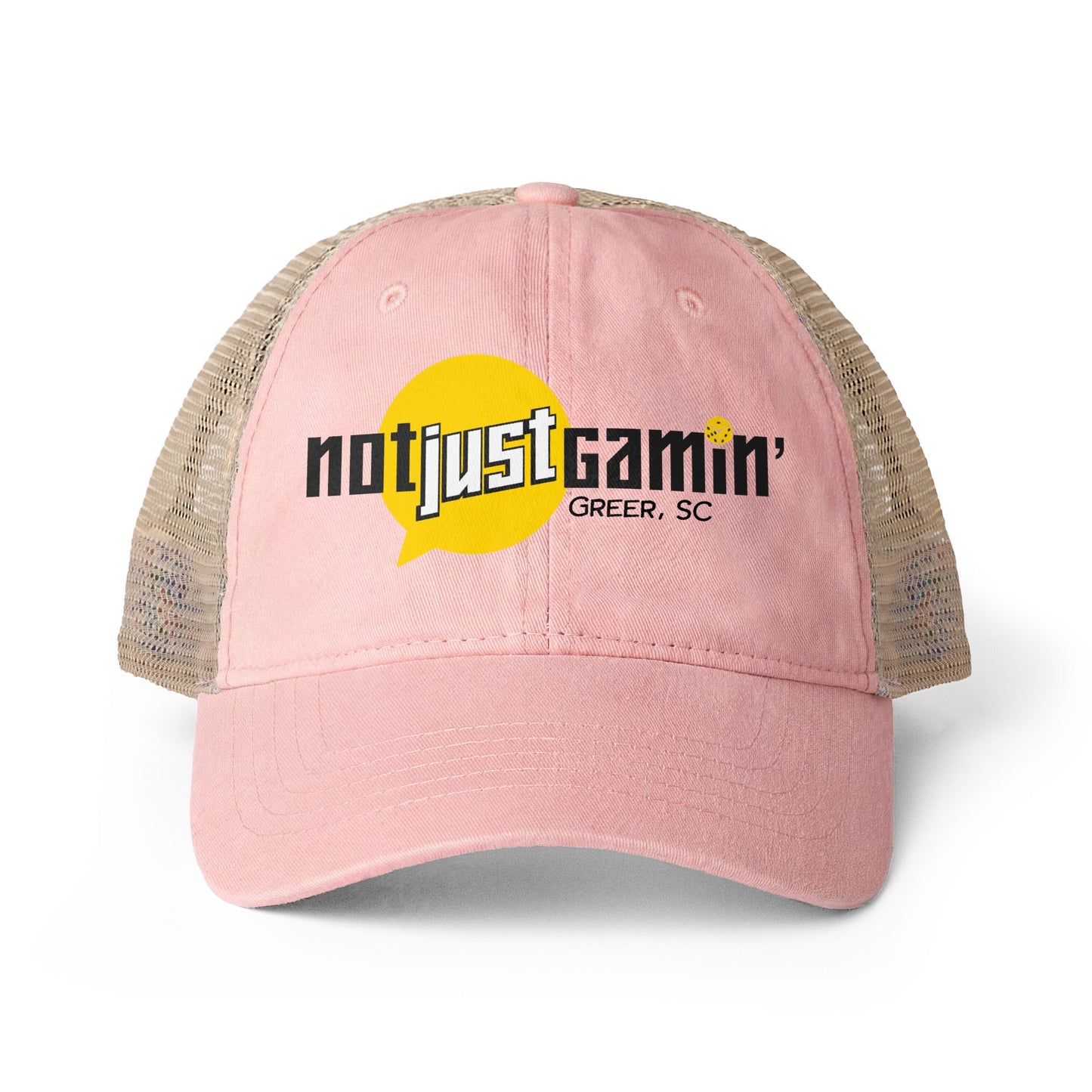 Not Just Gamin' Women's Washed Mesh-Back Cap