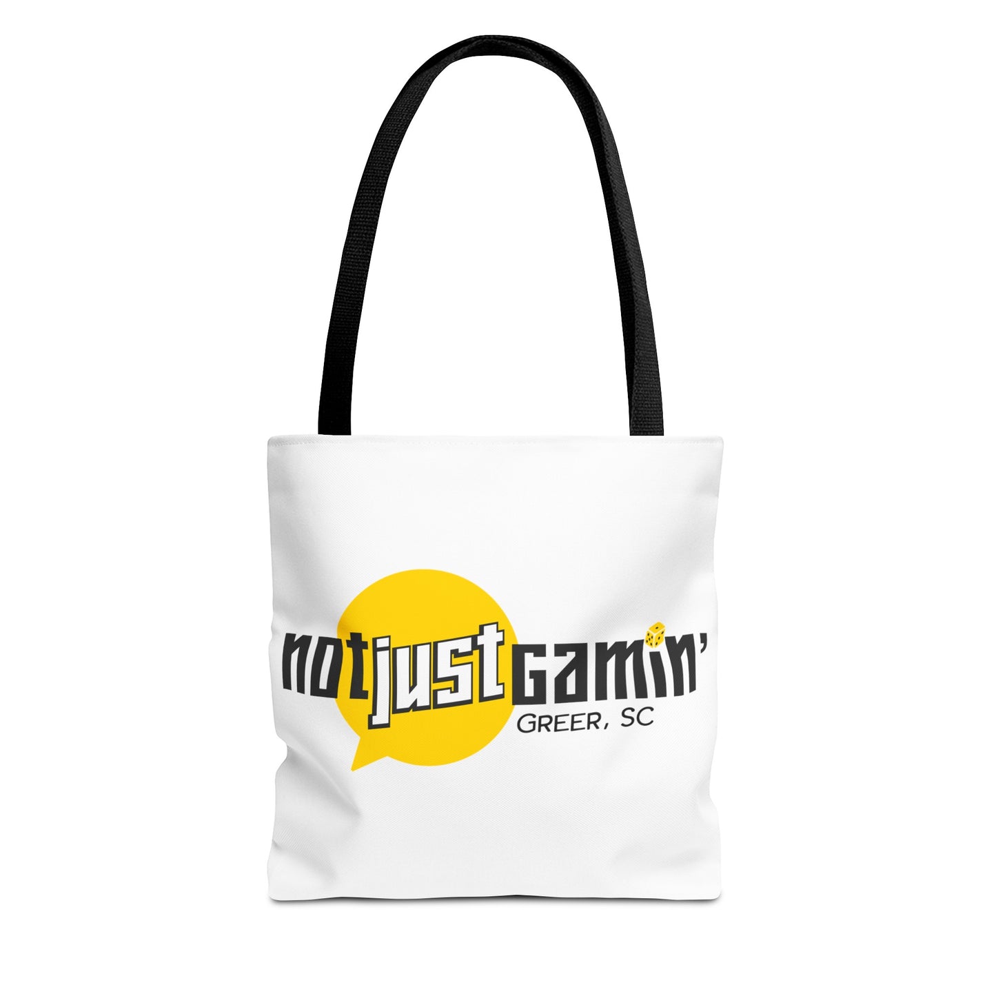 Not Just Gamin' Tote Bags