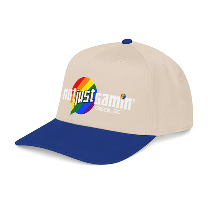 Not Just Gamín' Pride Baseball Cap