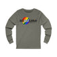 Not Just Gamin' Pride Unisex Jersey Long Sleeve Tee