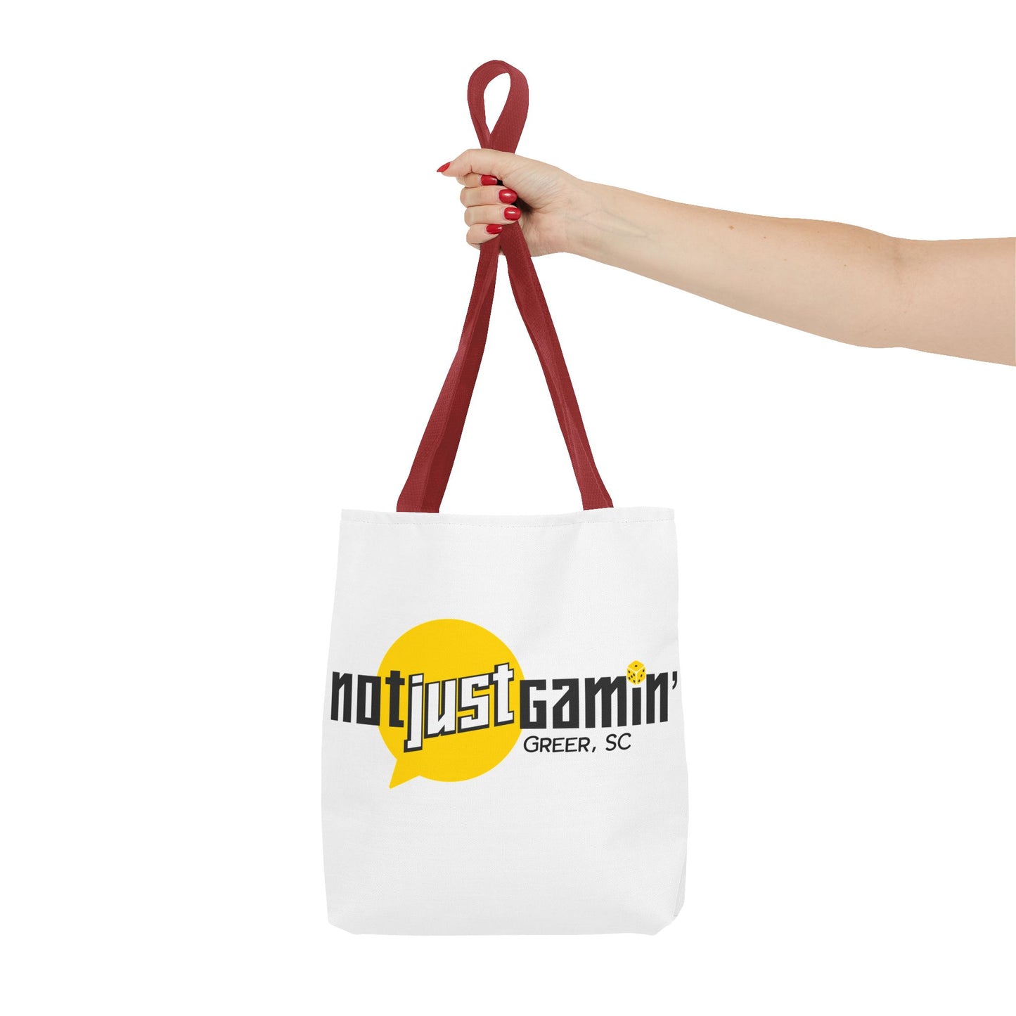 Not Just Gamin' Tote Bags