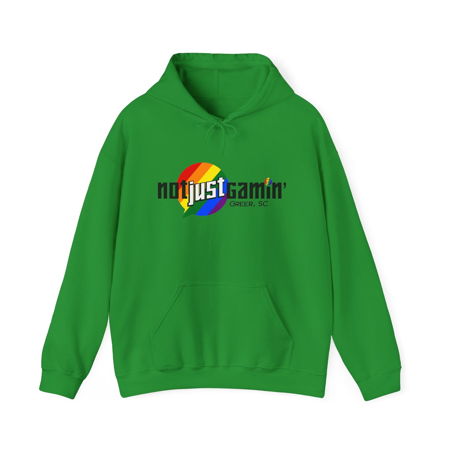 Not Just Gamin' Pride Unisex Heavy Blend™ Hooded Sweatshirt
