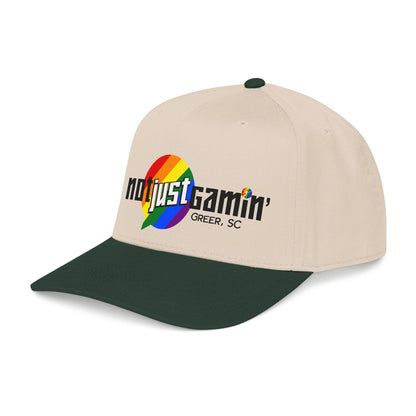 Not Just Gamín' Pride Baseball Cap