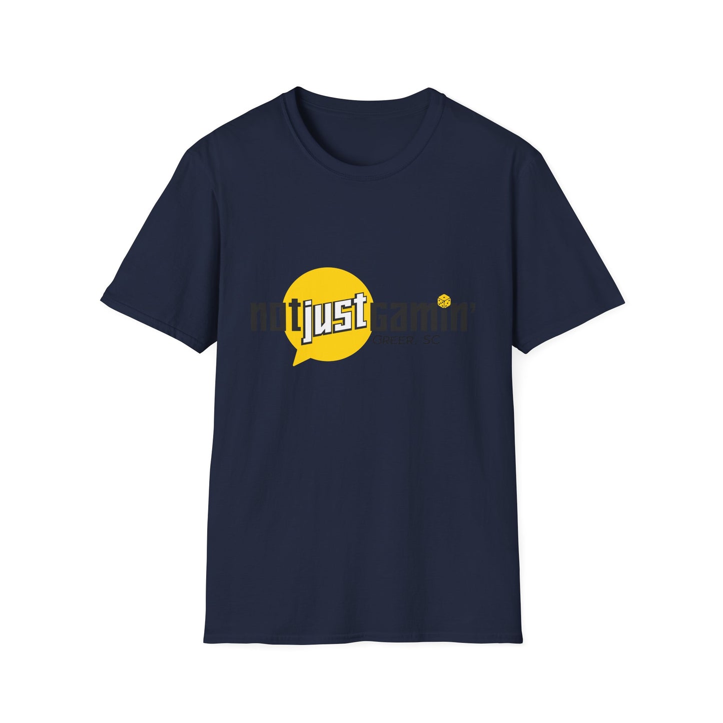 Not Just Gamin' T-Shirt — Greer, SC Retro Gaming Tee