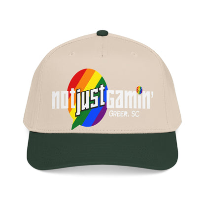 Not Just Gamín' Pride Baseball Cap