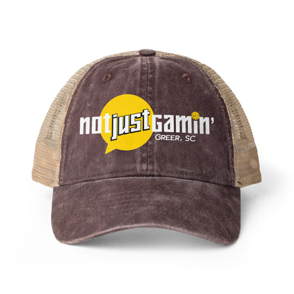 Not Just Gamin' Women's Washed Mesh-Back Cap