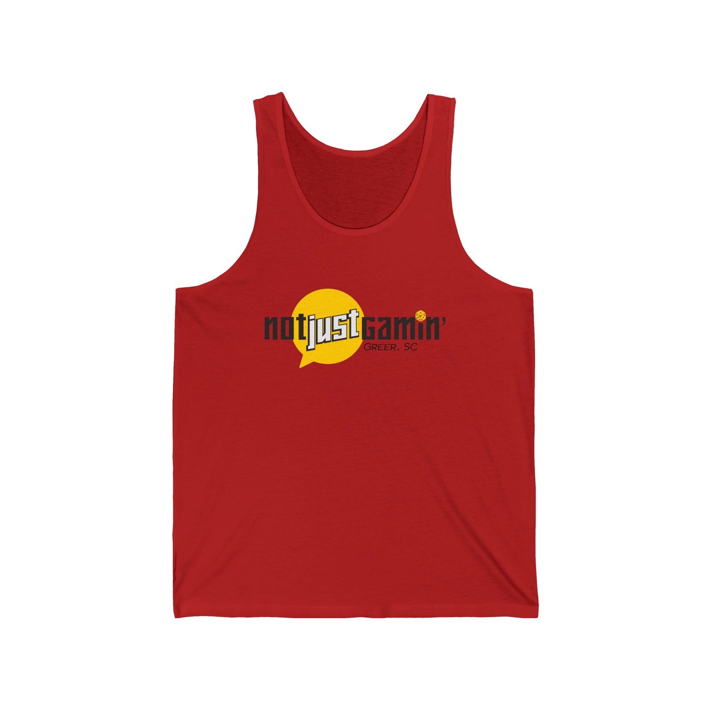 Not Just Gamin' Unisex Jersey Tank