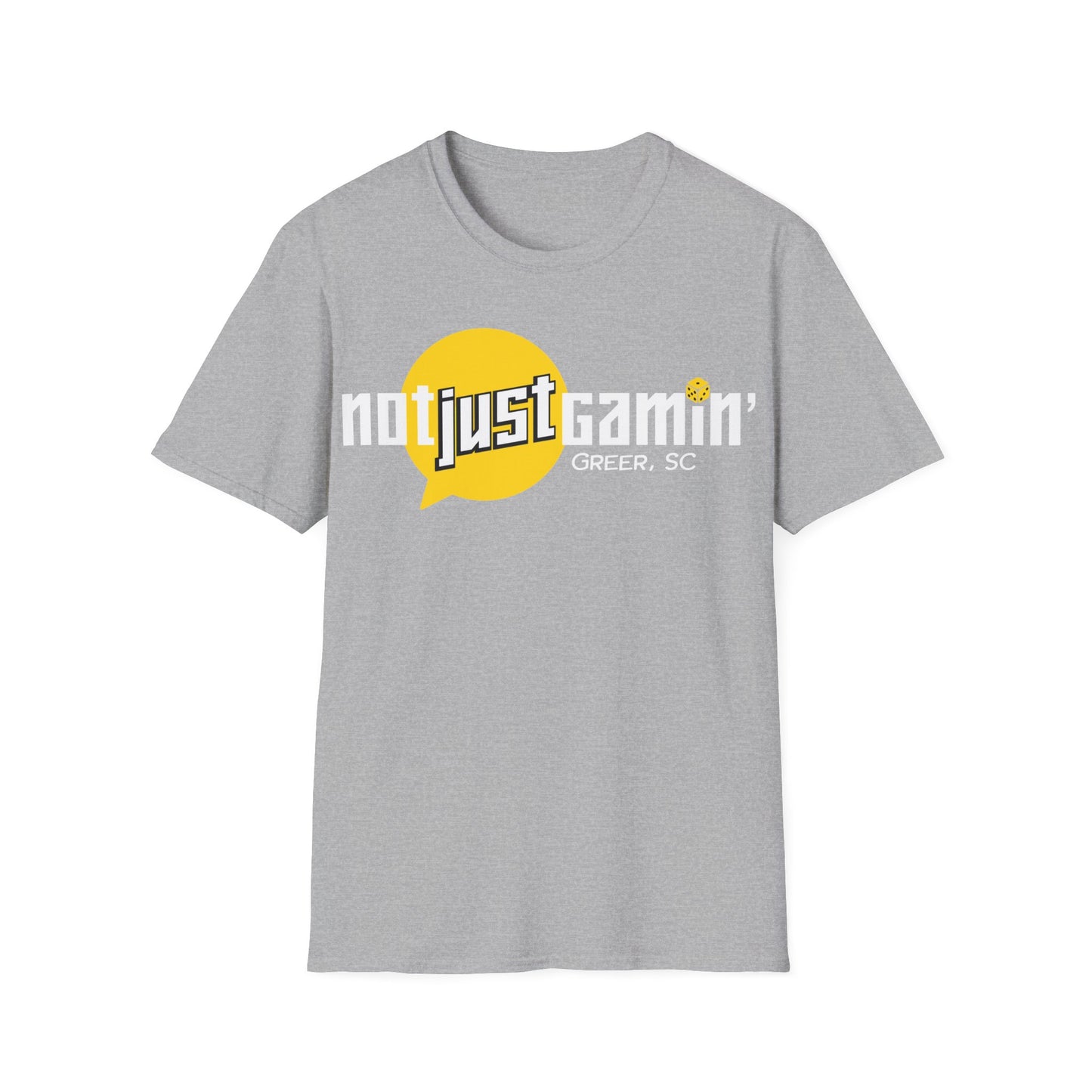 Not Just Gamin' Unisex Softstyle T-Shirt